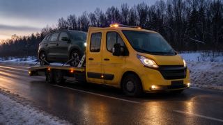 Nocna interwencja na poboczu – rozruch akumulatora w Otwocku
