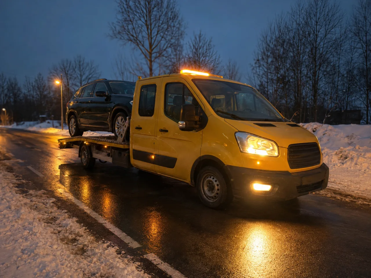 Pomoc drogowa po awarii nocą – Otwock